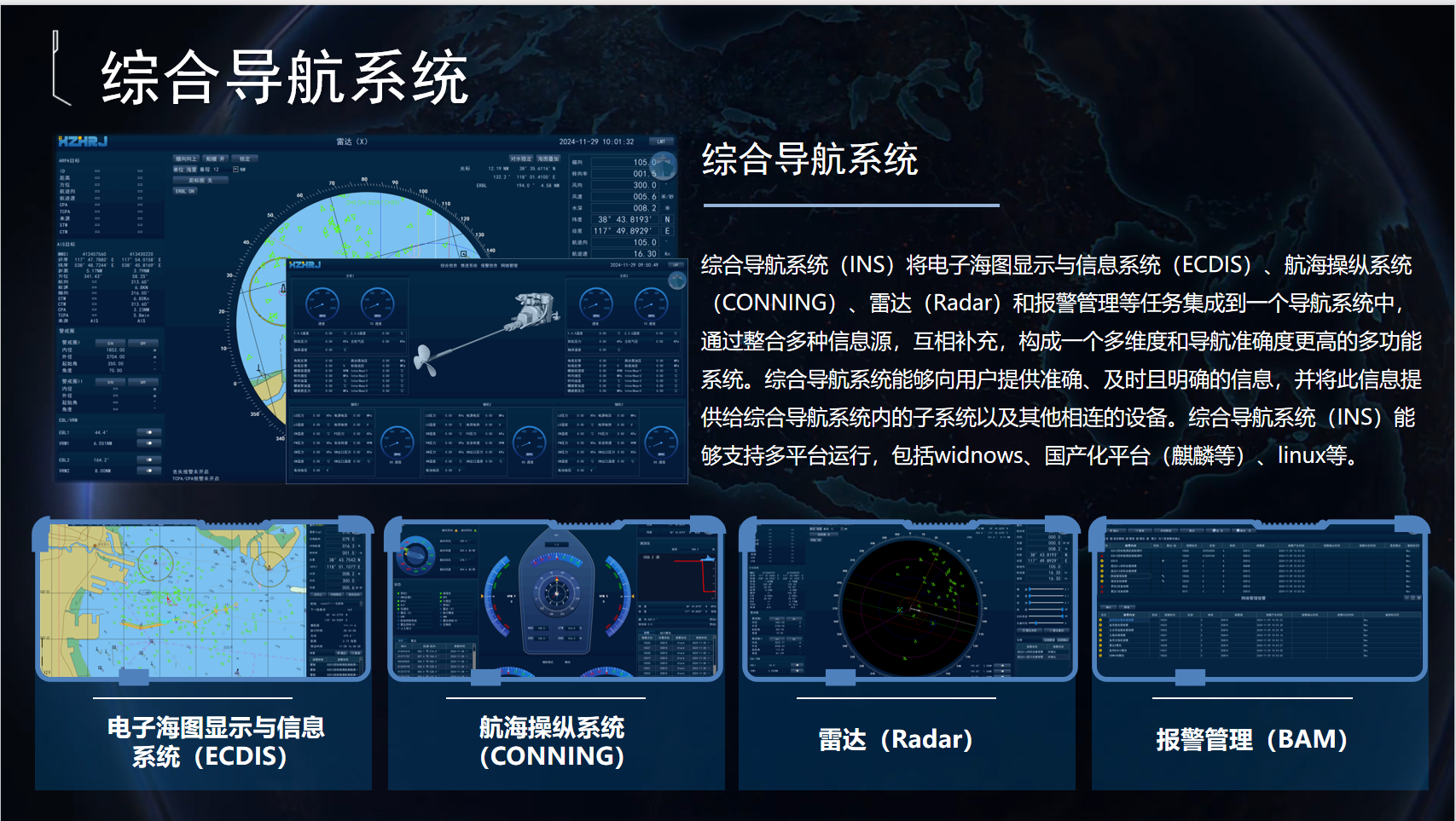 船舶综合航行系统（INS）